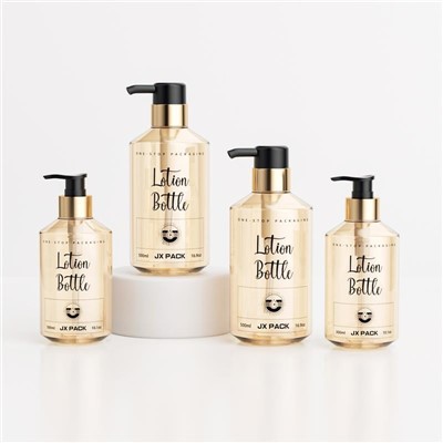 300ml 500ml Body Cream Bottle Plastic Shampoo Bottle