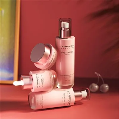 Cosmetic Glass Packaging 50ml Cosmetic Jars Skincare Dropper Bottle
