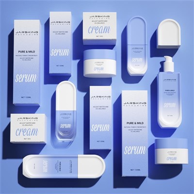 Eco Friendly Cosmetic Containers 30ml 100ml High End Skincare Packaging