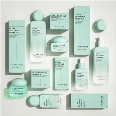 Flat Square Glass Bottle Cosmetic Packaging