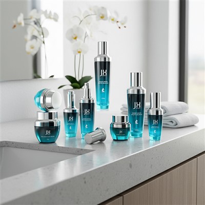 30ml Glass Cosmetic Bottles And Jars Luxury For Skincare Cream Beauty Cosmetics Packaging high quality