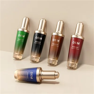 30ml Glass Cosmetic Bottles And Jars Luxury For Skincare Cream Beauty Cosmetics Packaging high quality
