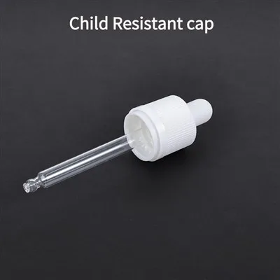 50ml Amber Dropper Bottles Pipette 30ml Glass Child Proof Empty Tincture Bottles factory
