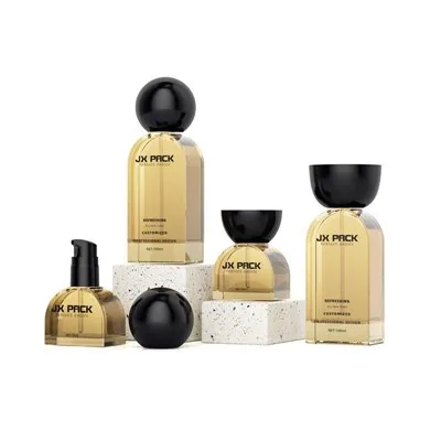 Luxury Cosmetic Bottles Empty Lotion Jars 50ml 100ml